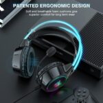 هدست گیمینگ اونیکوما مدل X15 Pro، درگاه شارژ USB، دارای نورپردازی RGB، با قابلیت اتصال به چند دستگاه - Image 6