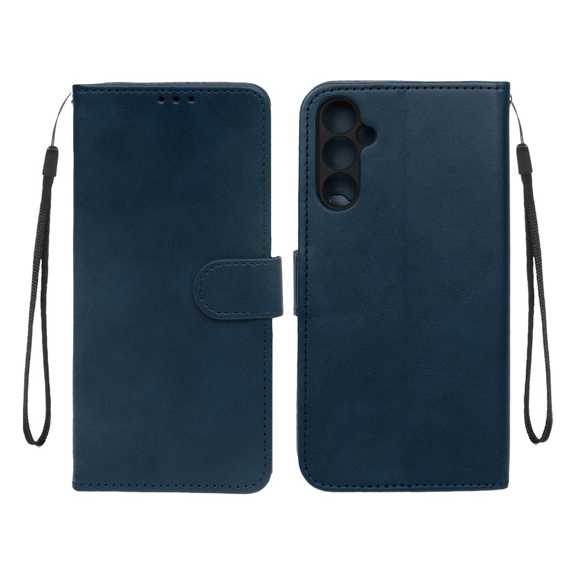 کیف موبایل چرمی مگنتی دار جاکاراتی دار محافظ لنزدار بند دار  Samsung Galaxy A37