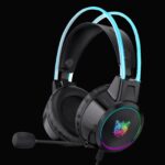 هدست گیمینگ اونیکوما مدل X15 Pro، درگاه شارژ USB، دارای نورپردازی RGB، با قابلیت اتصال به چند دستگاه - Image 4