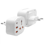 تبدیل دیواری و شارژر ارلدام مدل 4IN1 POWER SOCKET - Image 2