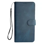 کیف موبایل چرمی مگنتی دار جاکاراتی دار محافظ لنزدار بند دار مدل Xiaomi Redmi Note 13 Pro Plus - سرمه ای - Image 2