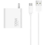 شارژر دیواری 120 وات شیائومی مدل MDY-14-E به همراه کابل تبدیل USB-C