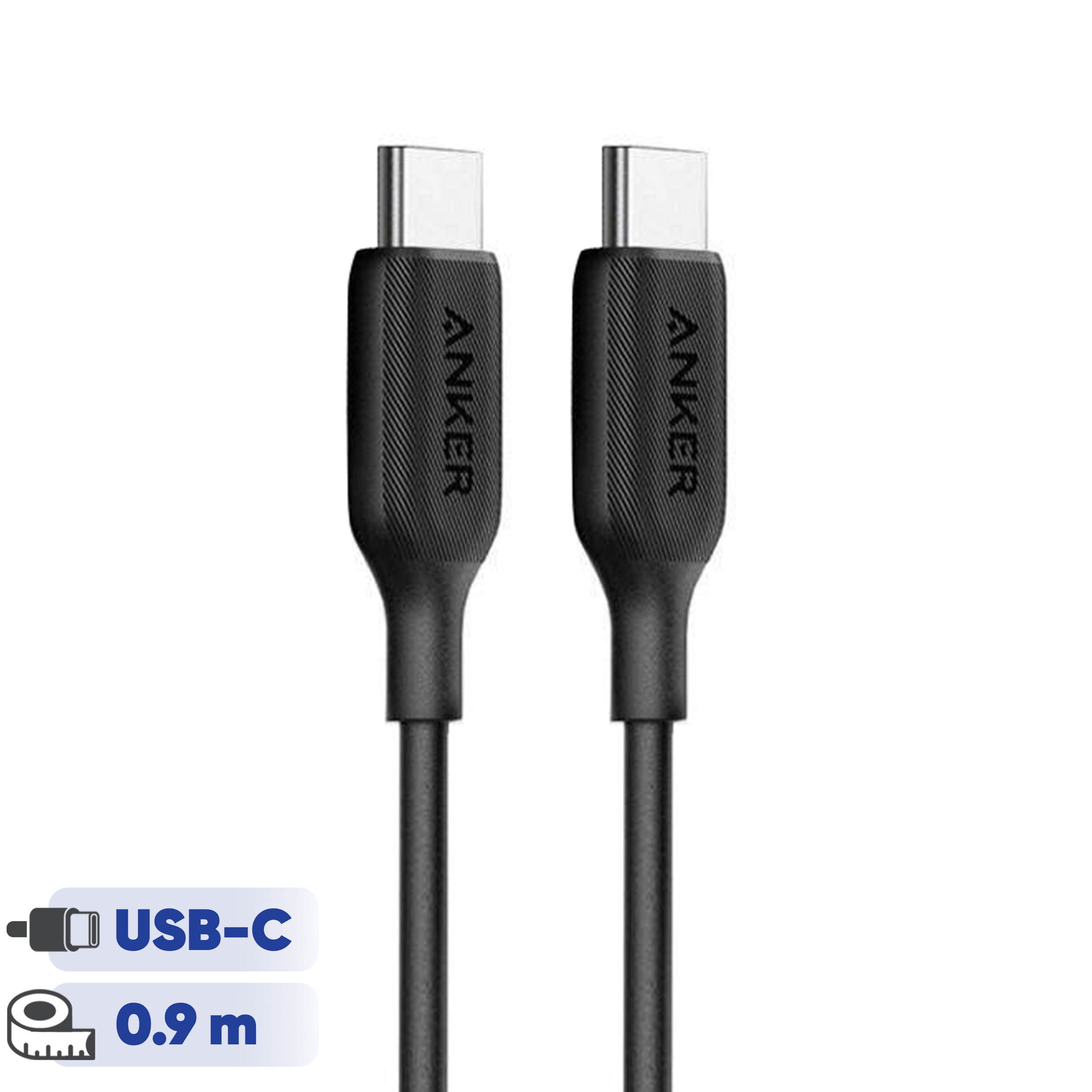 94a9e5dadf579e0c0ec8c68d1368d4be6c66131e_1771075999.jpg کابل USB-C انکر مدل A8852H11 طول 0.9 متر - Image 1