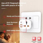 تبدیل دیواری و شارژر ارلدام مدل 4IN1 POWER SOCKET - Image 8