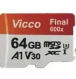 کارت حافظه 64 گیگ ویکومن مدل 600x plus کلاس 10 استاندارد سرعت 90MBs با گارانتی مادام العمر - Image 2