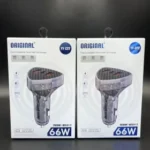 شارژر فندکی خودرو برند orginal مدل YY-C22 توان 66 وات - Image 2