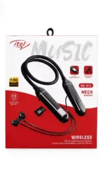 هدفون بی سیم گردنی بلوتوثی و مموری خور برند جی بی ال JBL NE-013 - Image 2