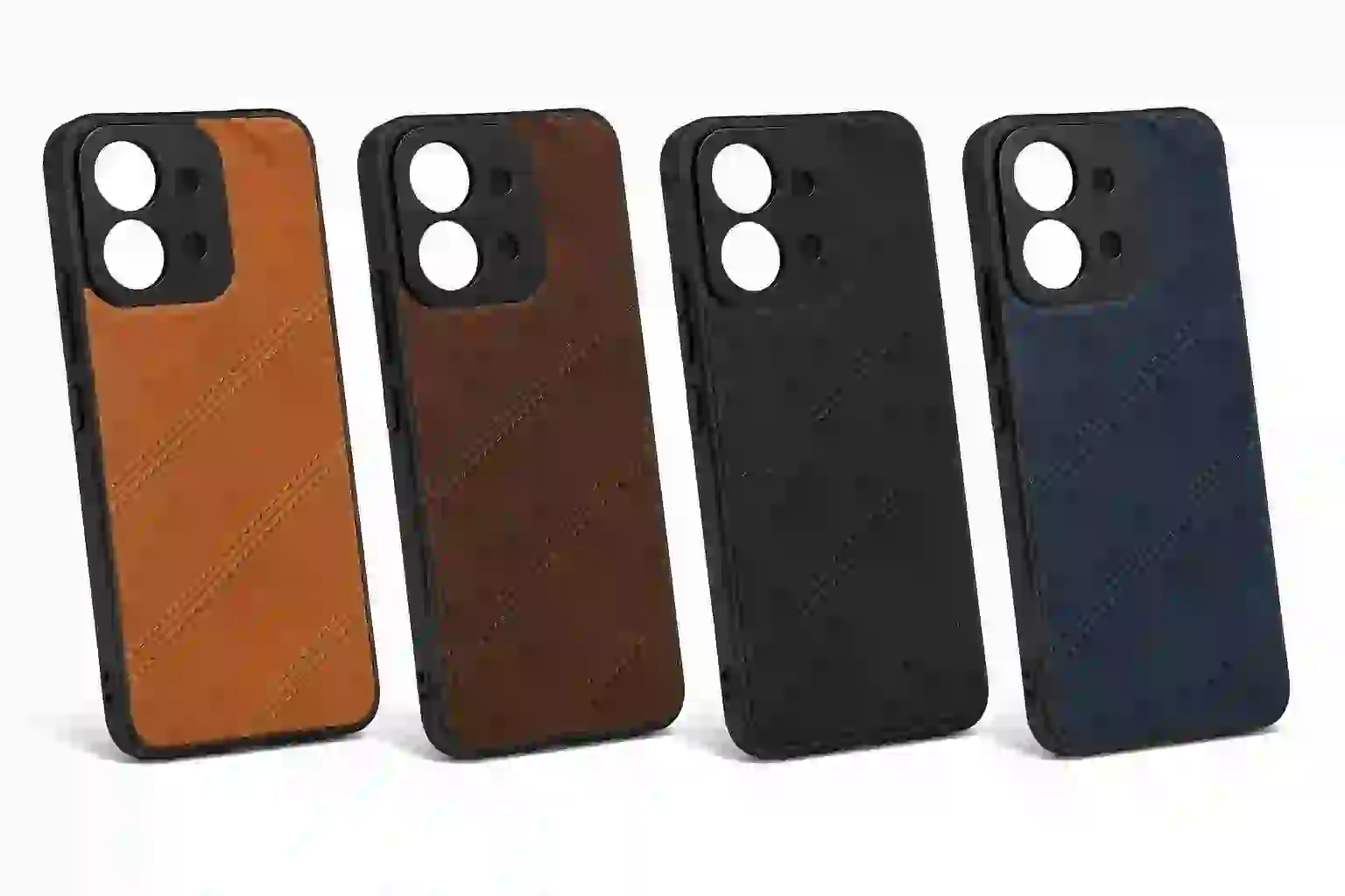 d3b70336-3e90-4944-836d-010574940d47 قاب گوشی چرمی Redmi 15C کلاسیک محافظ لنز دار - Image 1